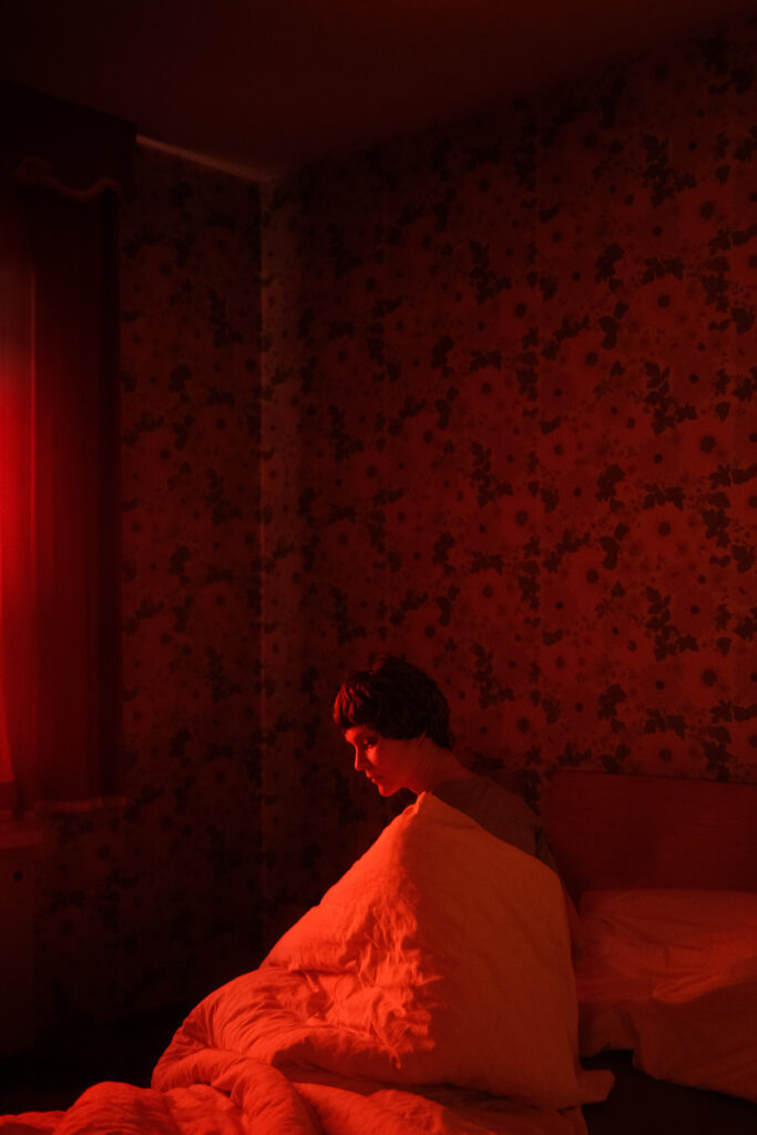 Josef Sälzle – Katzenmann – Porträt Fräulein Briefträgerin